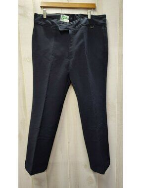 PEREGRINE Vintage Black Ski Snow Mens Size 40 (38) Pant Stirrup Japan Wool Blend